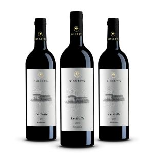 Confezione 3 bottiglie di Le Zalte Cabernet – Sincette